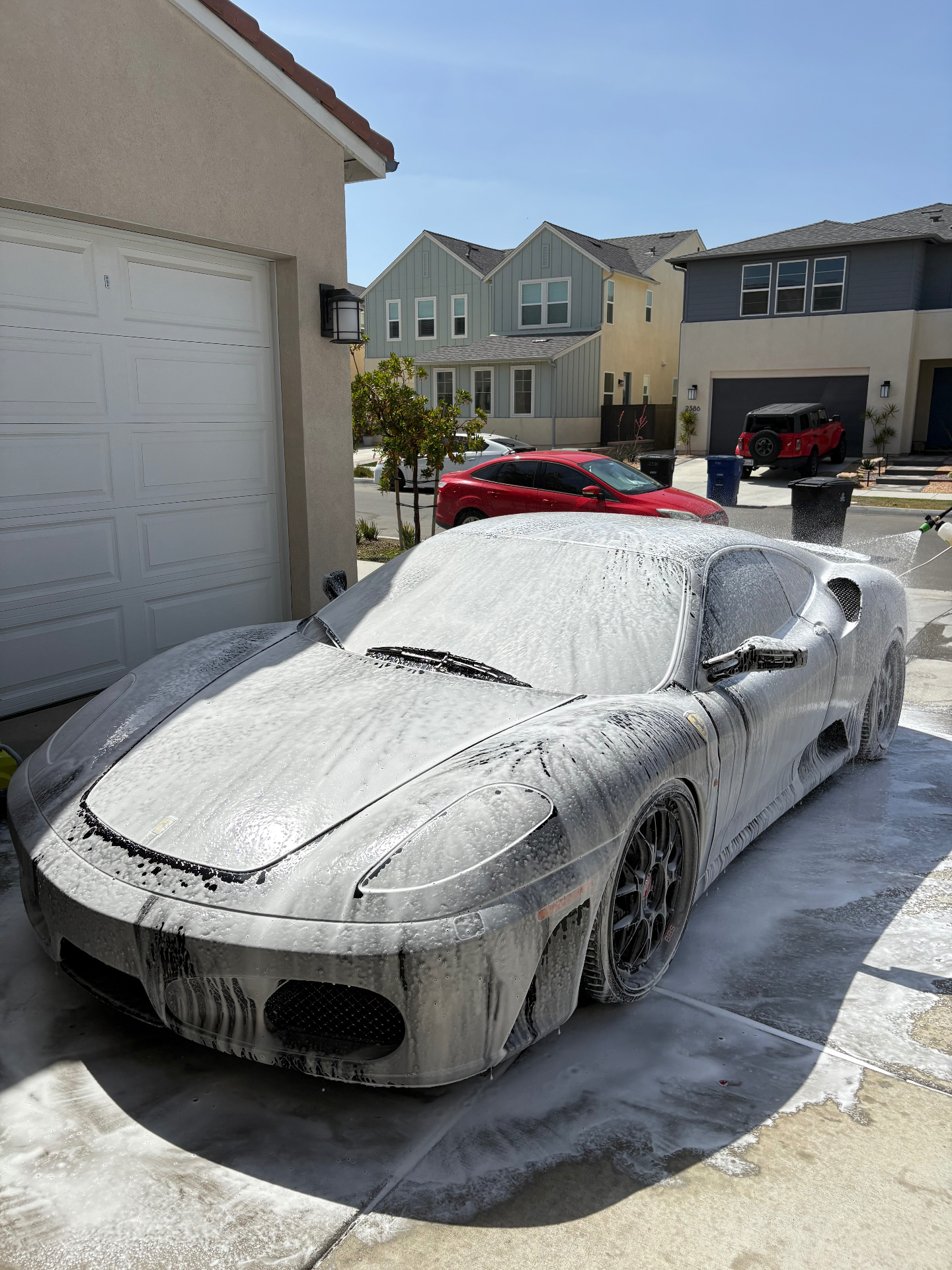 Ferrari F430 — Foam Bath