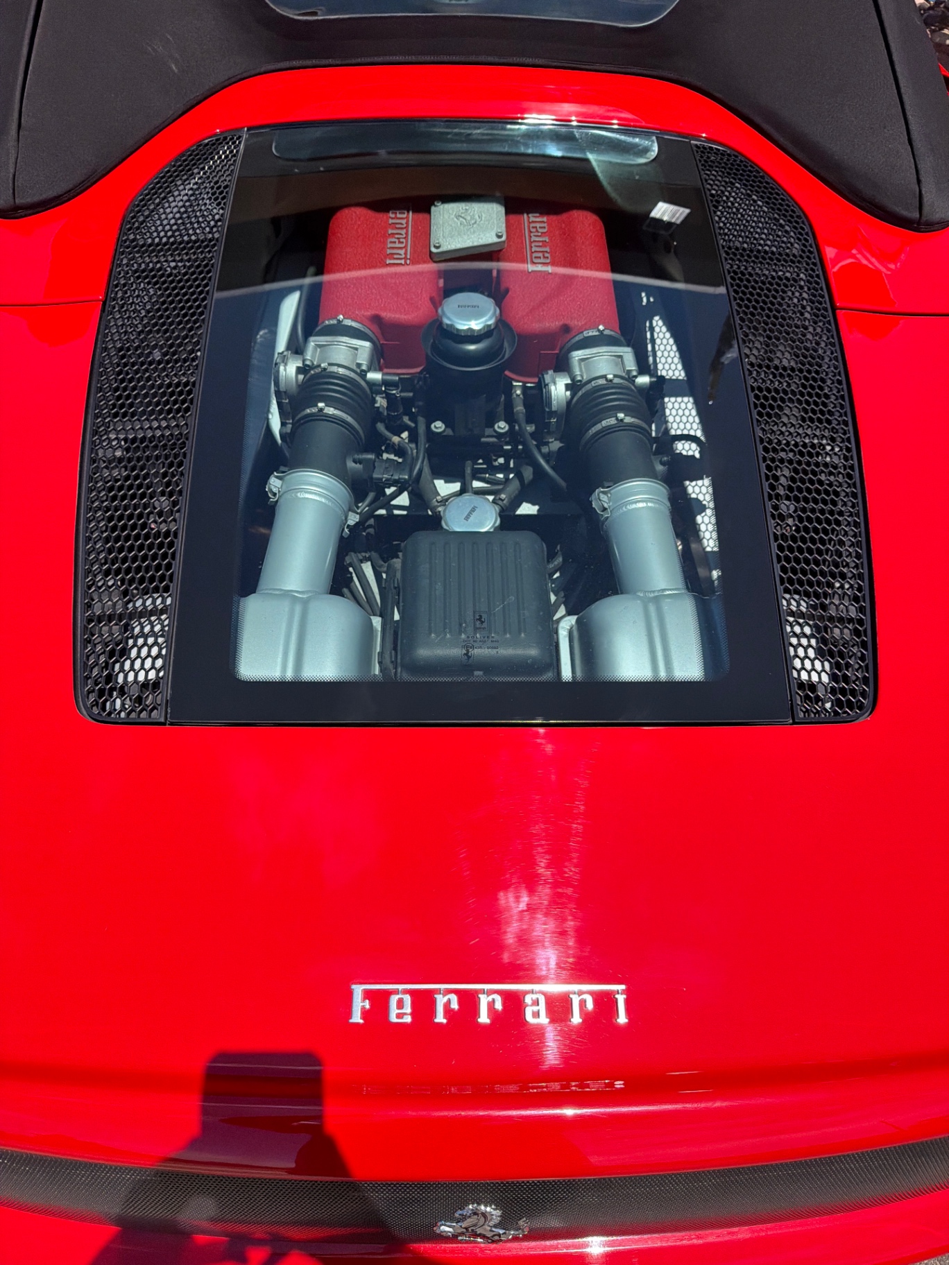 Ferrari 360 Spider — Engine Bay