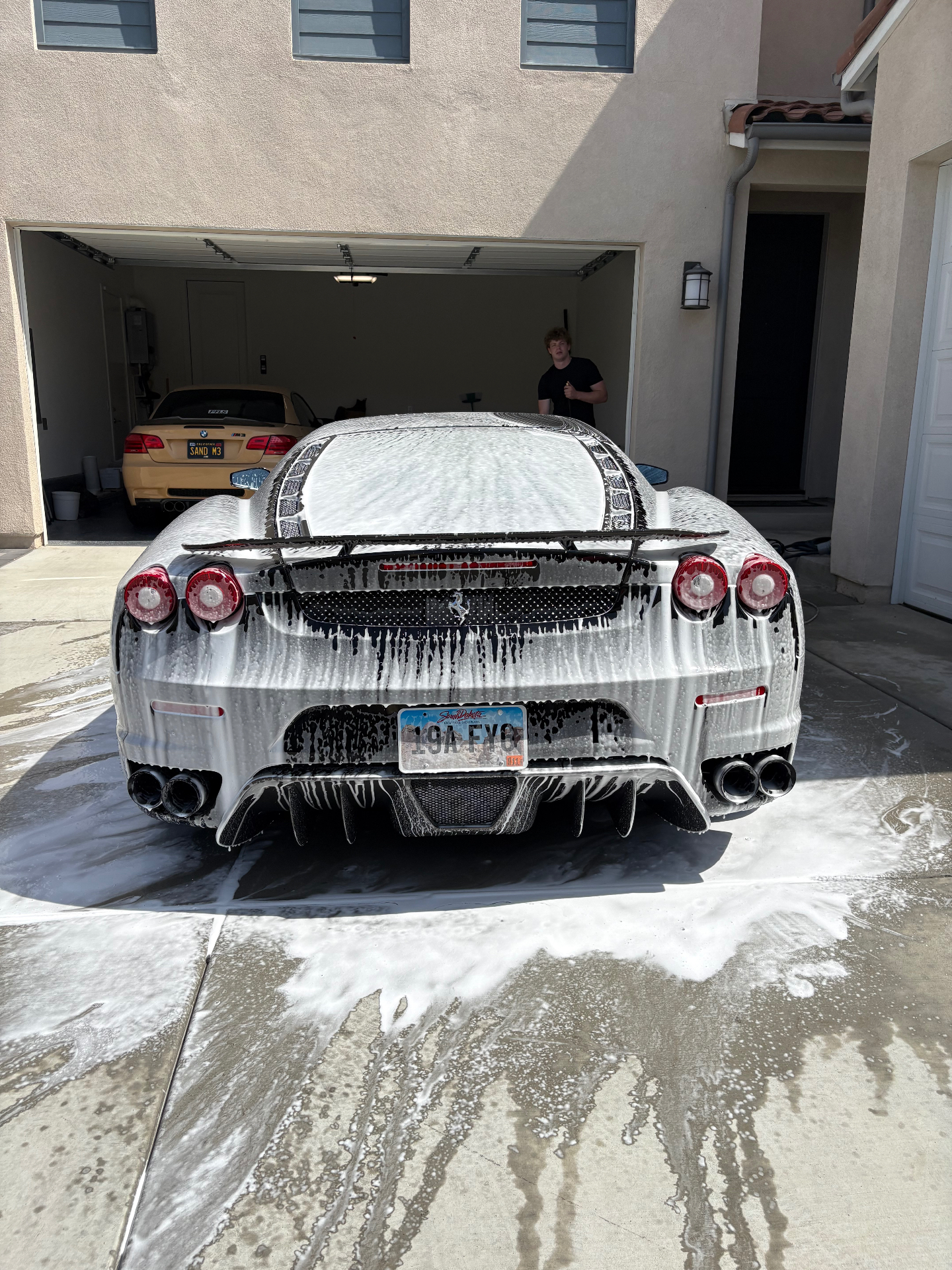 Ferrari F430 — Rear Foam Bath